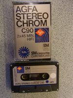 1 MC Audio Kassette Cassette AGFA Stereo C 90 Nordrhein-Westfalen - Rommerskirchen Vorschau