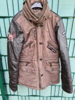 Damen Jacke von Khujo  INDIA FAKE LEATHER MIX Übergangsjacke Sachsen-Anhalt - Magdeburg Vorschau