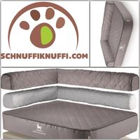 Knuffelwuff Orth. Eck Hundebett Winslow grau Links L-XXXL Hessen - Calden Vorschau