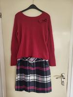 Set: Rock (Wolle) und Pullover dunkelblau/rosa Comma Gr. 36/40 Bayern - Lichtenfels Vorschau