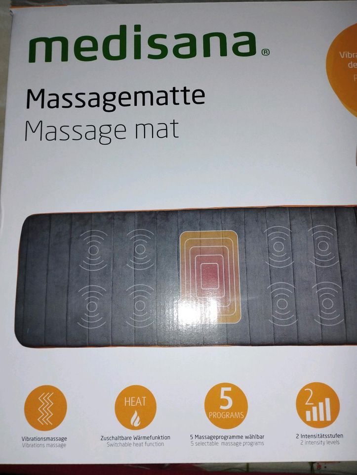 Massagematte mit Wärmefunktion. in Kropp