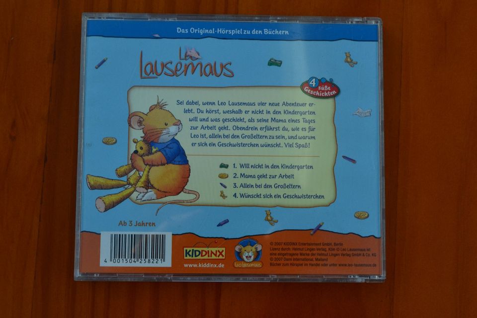 CD Leo Mausemaus Hörspiel 2 in Langweid am Lech