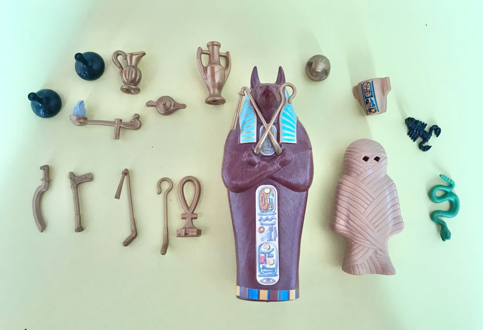 Playmobil Ägypten, Konvolut (K) Sarkophag mit weiteren 16Teile in Solingen