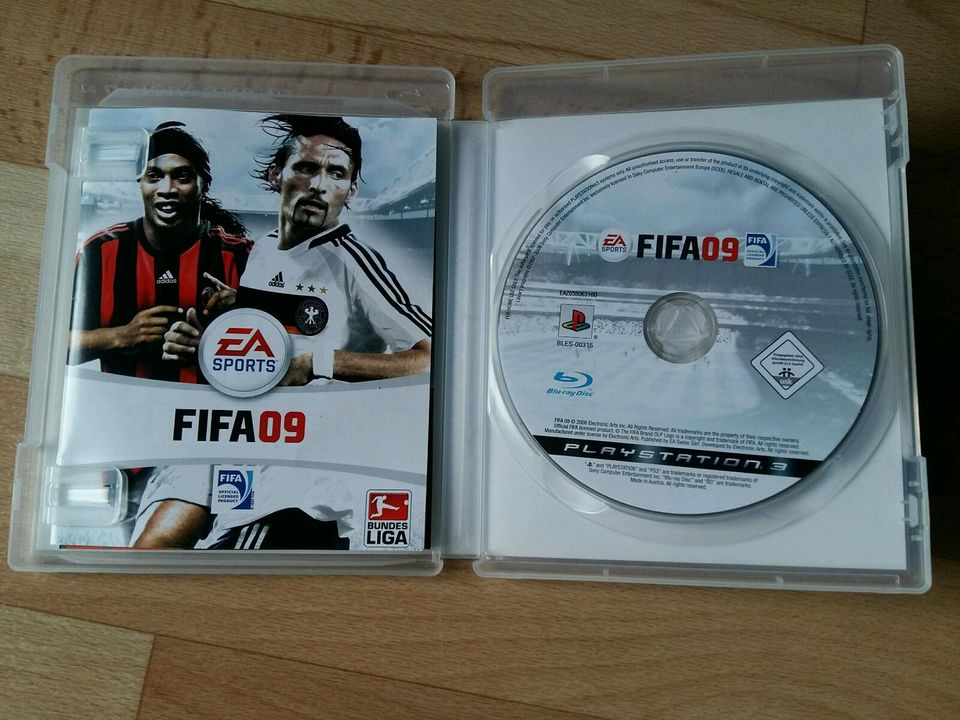 PS3 Spiel Fifa 09, Playstation 3 in Schwedt (Oder)