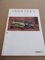 Prospekt Opel Fontera + Preisliste 1996 Saarland - Mettlach Vorschau