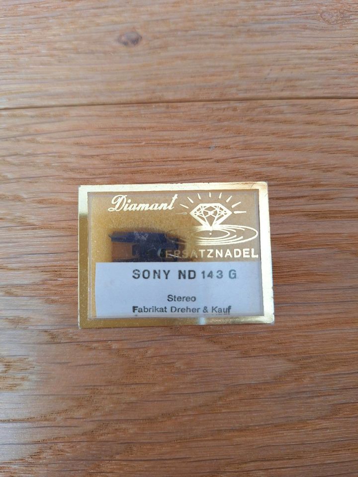 Ersatznadel für Schallplattenspieler von Sony ND 143 G in Starnberg