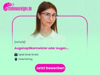 Augenoptikermeister oder Augenoptiker Kr. München - Unterföhring Vorschau