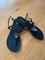 Sandalen schwarz Menbur Bayern - Kempten Vorschau