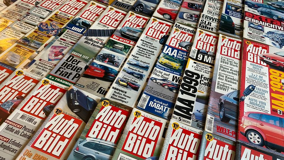 Rarität: Zeitschrift AutoBild Jahrgang 1999 komplett in Heeslingen