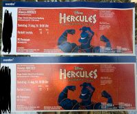 2 Tickets Disneys Herkules Musical Samstag 31.08.2024 in Hamburg Bayern - Schnelldorf Vorschau