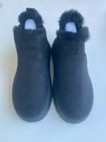 Schwarze Kurzstiefel, Schneestiefel, gefüttert, neu, ungetragen Nordrhein-Westfalen - Schwelm Vorschau