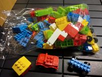 Sack voller Steckblocks (falsches Lego Duplo) mit Auto und Lok Dresden - Leubnitz-Neuostra Vorschau