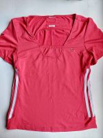 rosa rotes Sport T-Shirt von adidas Damen Bayern - Vorra Vorschau