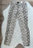 H&M Hose skinny Jeans 36 Schlangenmuster beige weiß schwarz Niedersachsen - Northeim Vorschau
