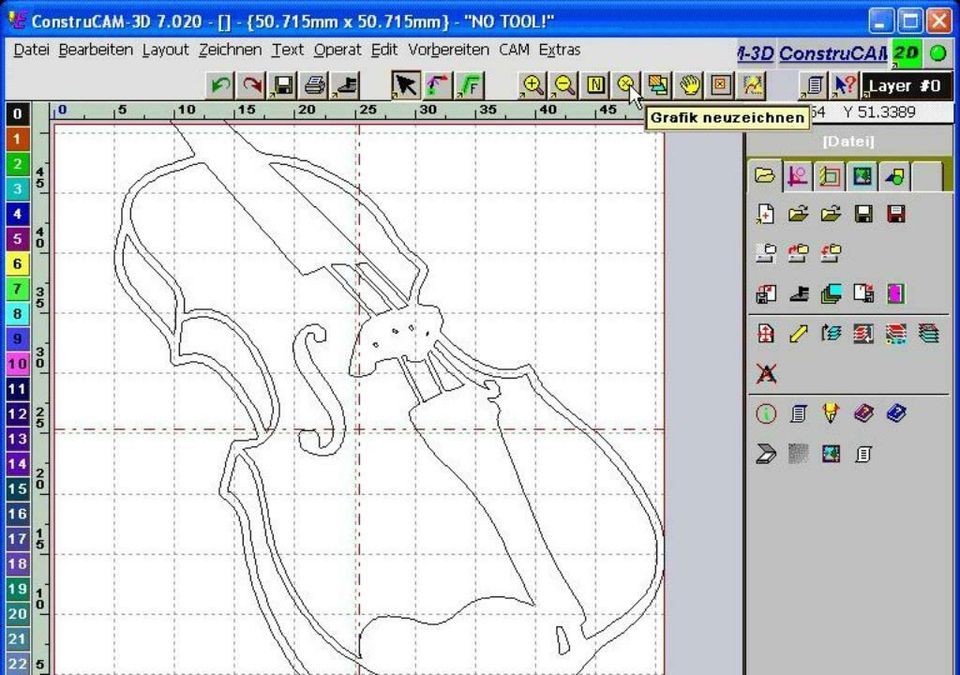 CNC-STEP CNC Software CAD/CAM - ConstruCAM 3D in Geldern