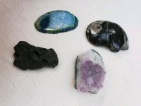 4 x Mineralien Goniatit Achatscheibe Amethyst Lavastein Baden-Württemberg - Herrenberg Vorschau