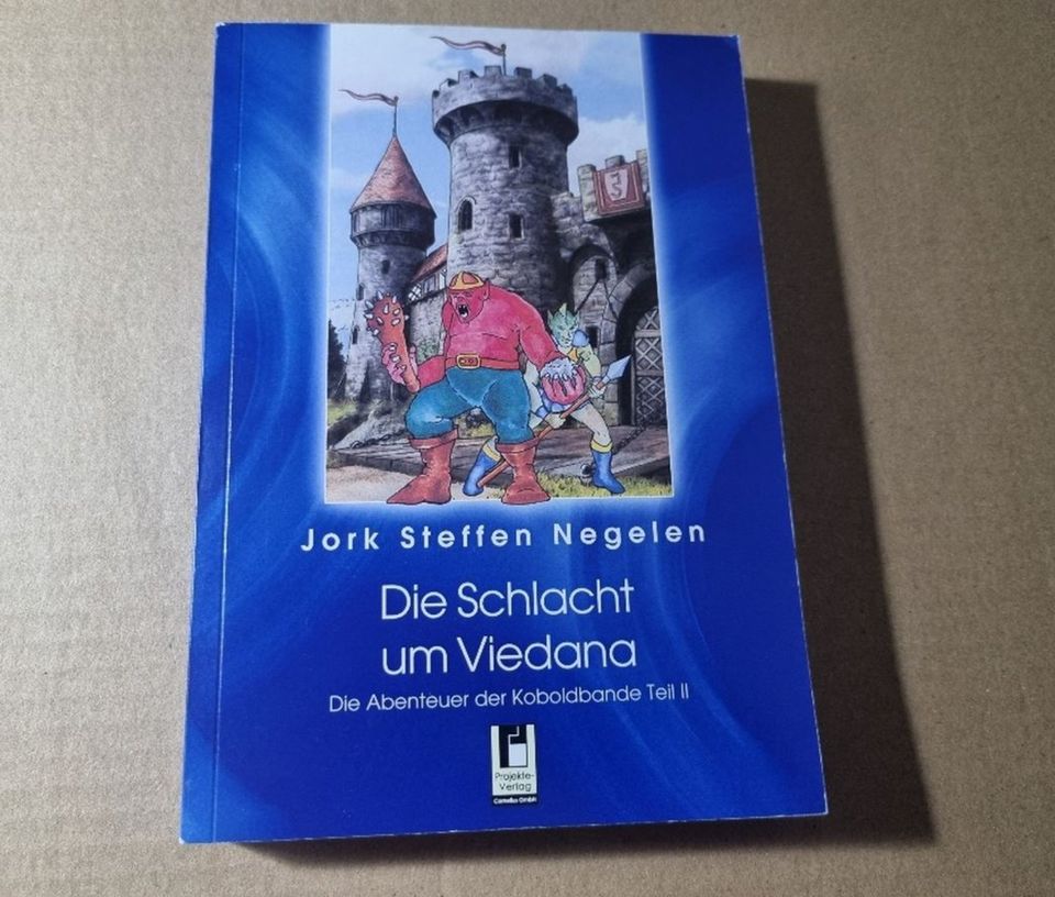 Buch Jork Steffen Negelen - Die Schlacht um Viedana Koboldbande in Harsum