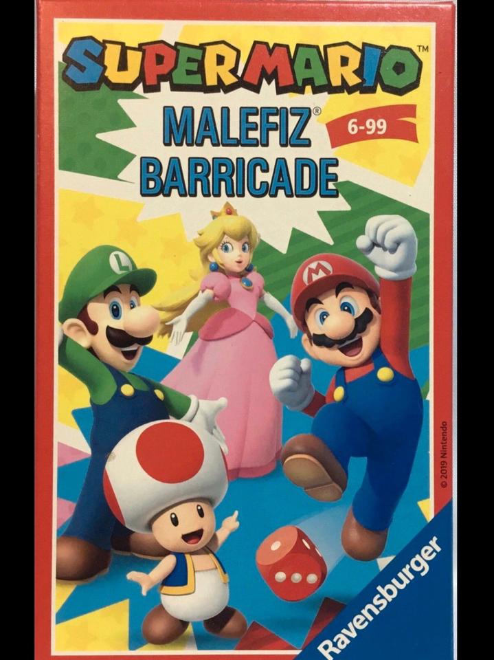 Super Mario Malefiz Barricade Gesellschaftsspiel Ravensburger in Warendorf