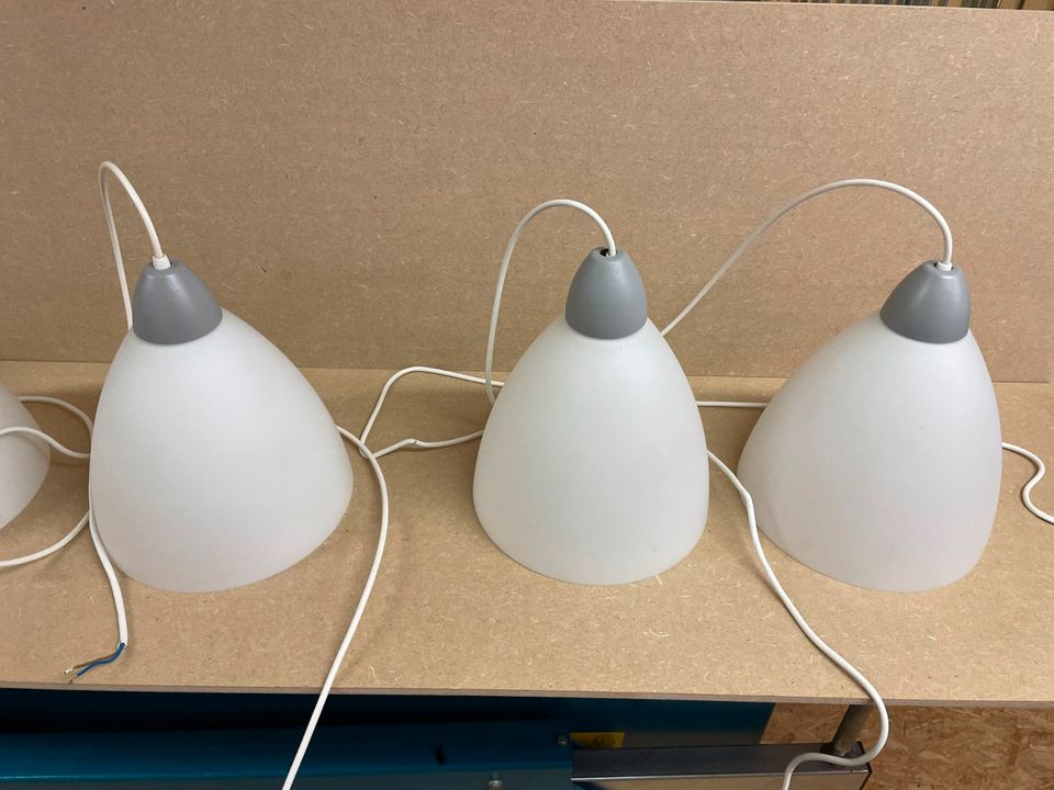 Ikea Lampe, Lampenschirm, Glas, Model KVINTETT in Pfronten