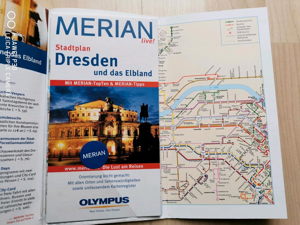 Reiseführer Dresden - Elbtal von Merian, Buch, Reisebuch, Sachsen in Chemnitz