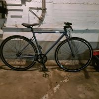 City Bike 28 Zoll Elops Speed 500 Singlespeed/Fixie blau Frankfurt am Main - Eschersheim Vorschau