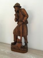 Holzfigur „Landmann mit Pfeife und Axt“ Nordrhein-Westfalen - Mönchengladbach Vorschau