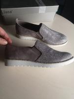 Jana Damen Schuhe Slipper grau taupe Gr. 39 Neu OVP Hessen - Gelnhausen Vorschau