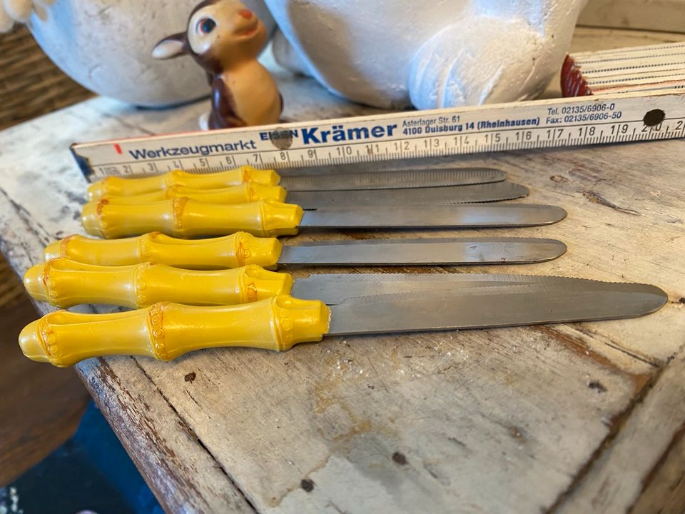 6 alte Obstmesser Vintage Messer in Duisburg