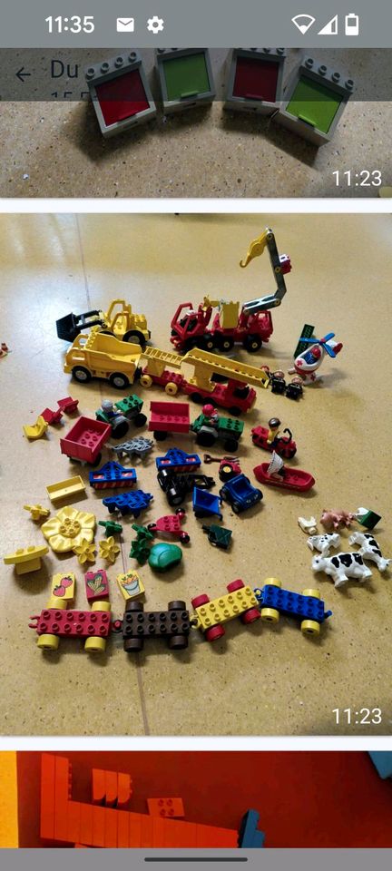 Große Sammlung Lego Duplo und seltenes Duplo Toolo  ...Raritäten in Malsch