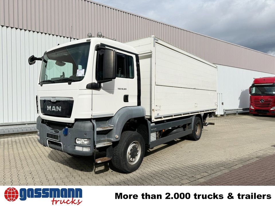 MAN TGS 18.320 4X4 BL, Getränkekoffer, LBW MBB, 2x in Bovenden