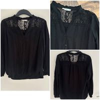 Bluse mit schwarze Spitze Mango Gr. S Berlin - Steglitz Vorschau