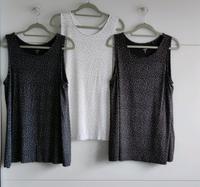 Tops,Sommertops, 3- Set,gr. M, weiß, blau, schwarz Nordrhein-Westfalen - Warendorf Vorschau