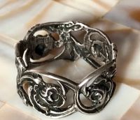 Antik Ring Silber 835 Durchbruchmuster Gr.51 Rosen 49€* Hessen - Buseck Vorschau