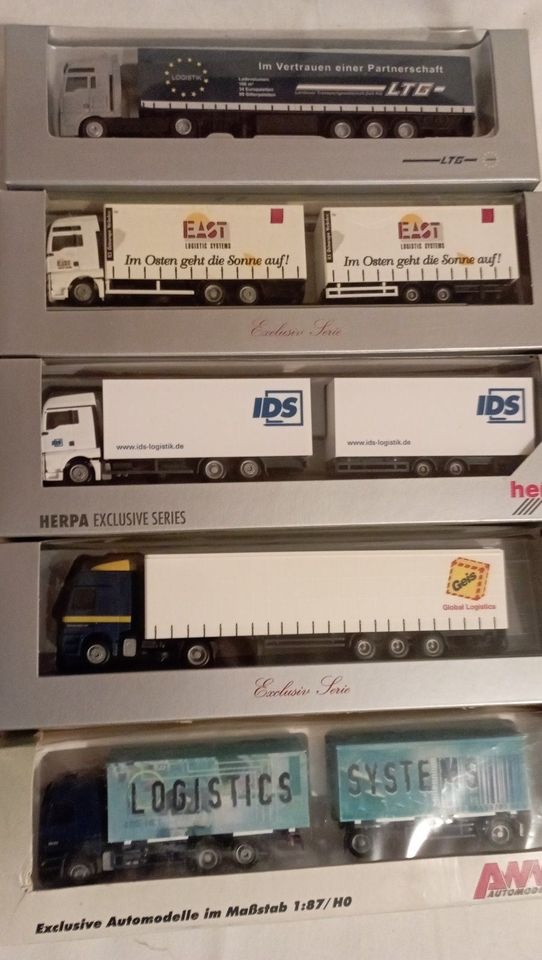 Herpa/AWM LKW Modelle - Exklusive-Modelle SET1 in Oberelsbach