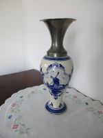 Delft Blauw WMF Vase Zinn und hochwertiges Porzellan - VINTAGE Kiel - Kronshagen Vorschau