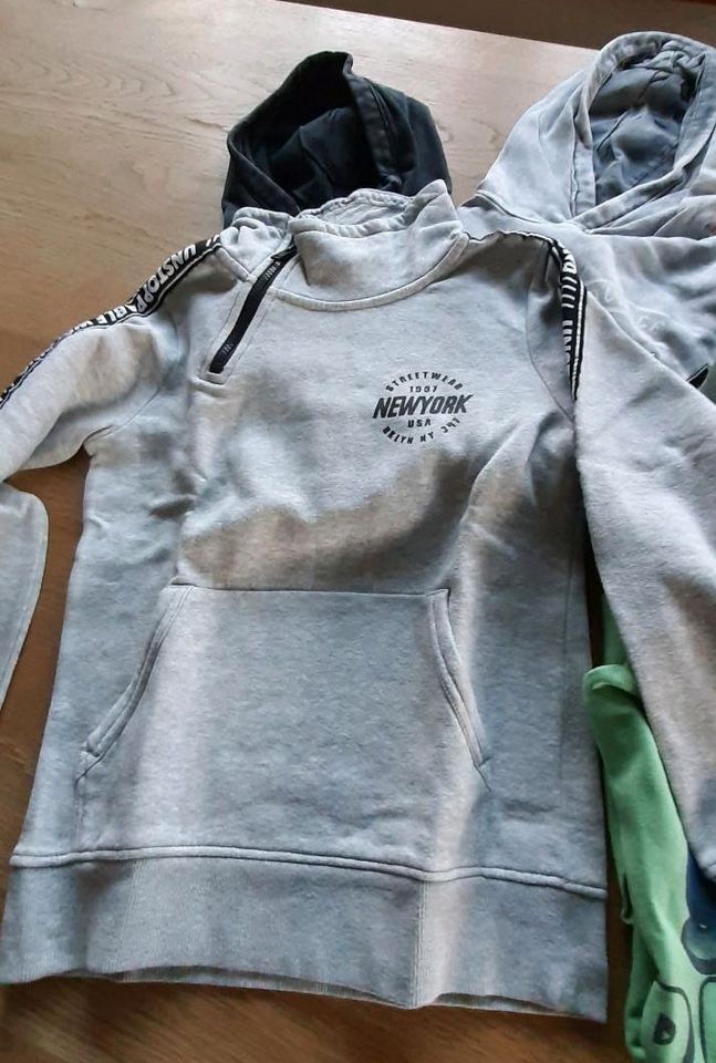 Hoodie, Pullover Gr. 134/140 H&M, Topolino Gr. 140 in Regen