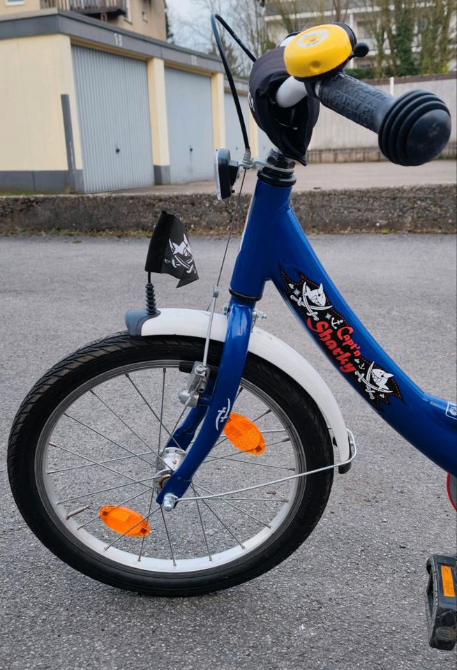 Kinderfahrrad Puky 18 Zoll Capt'n Sharky blau in Mülheim (Ruhr)