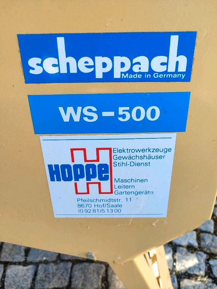 Scheppach WS 500 Wippkreissäge in Geroldsgrün