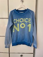 Zara Sweater Sweatshirt blau gelb Gr.M Buchholz-Kleefeld - Hannover Groß Buchholz Vorschau