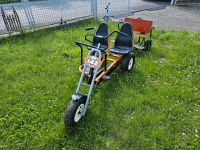 Gokart Kettcar Berg Duo Chopper  Mit Anhänger Hessen - Staufenberg Vorschau