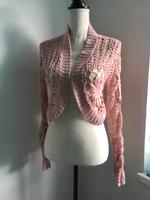 Vintage Boho Ibiza Lolita Sommer Bolero Lochmuster Blumenmuster Niedersachsen - Seevetal Vorschau