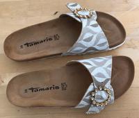 tamaris wortmann Flipflops Beige Strukur Größe 38 Hessen - Groß-Gerau Vorschau