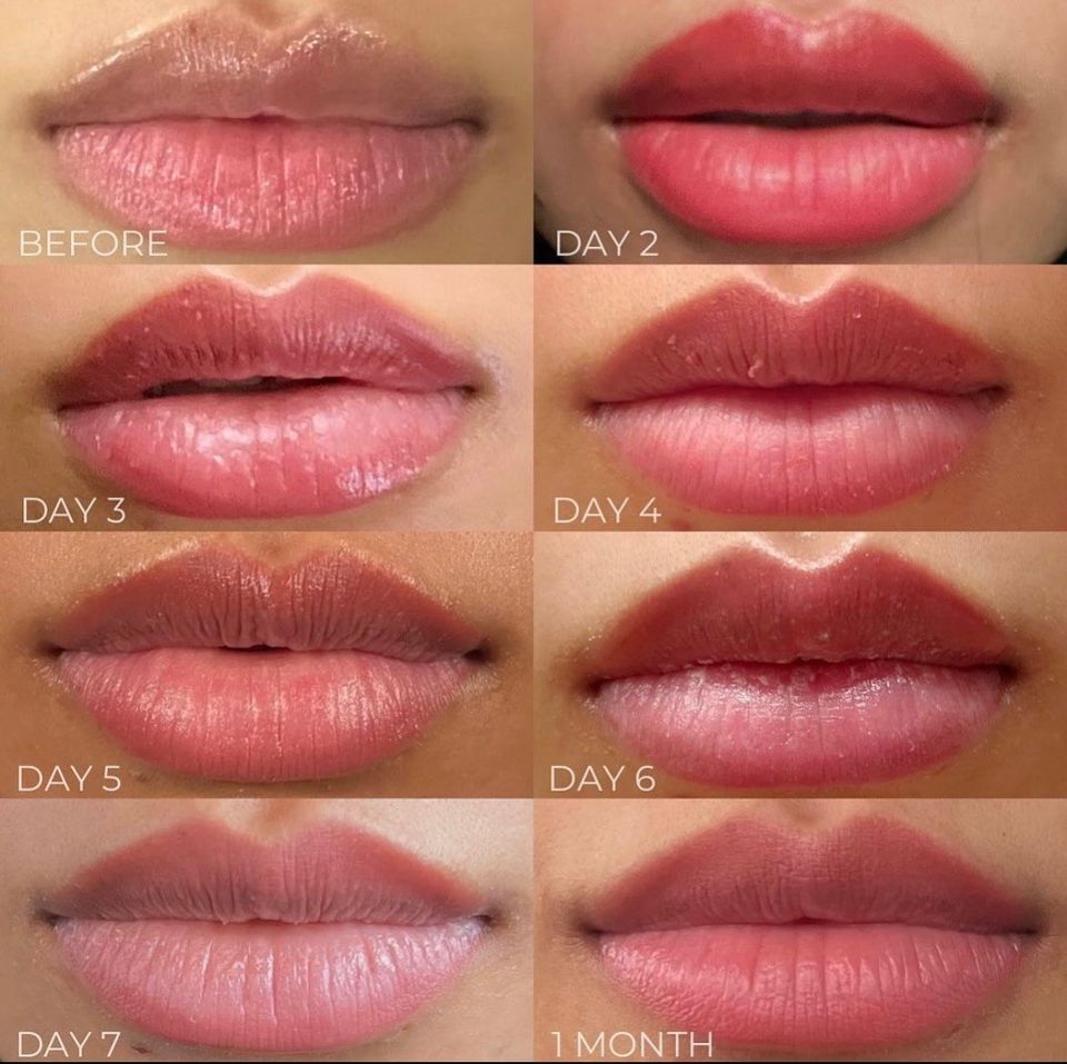 Velvet • Aquarell • Natural Lips • Permanent Make Up Lippen in Hamburg