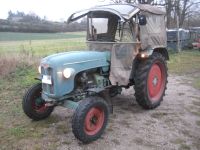 Traktor Kramer KL 300 mit Anhänger, Forstarbeit, Oldtimer Bayern - Veitsbronn Vorschau