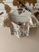 Zara Korsett Top Bluse Oberteil mit Blumenmuster Rheinland-Pfalz - Worms Vorschau