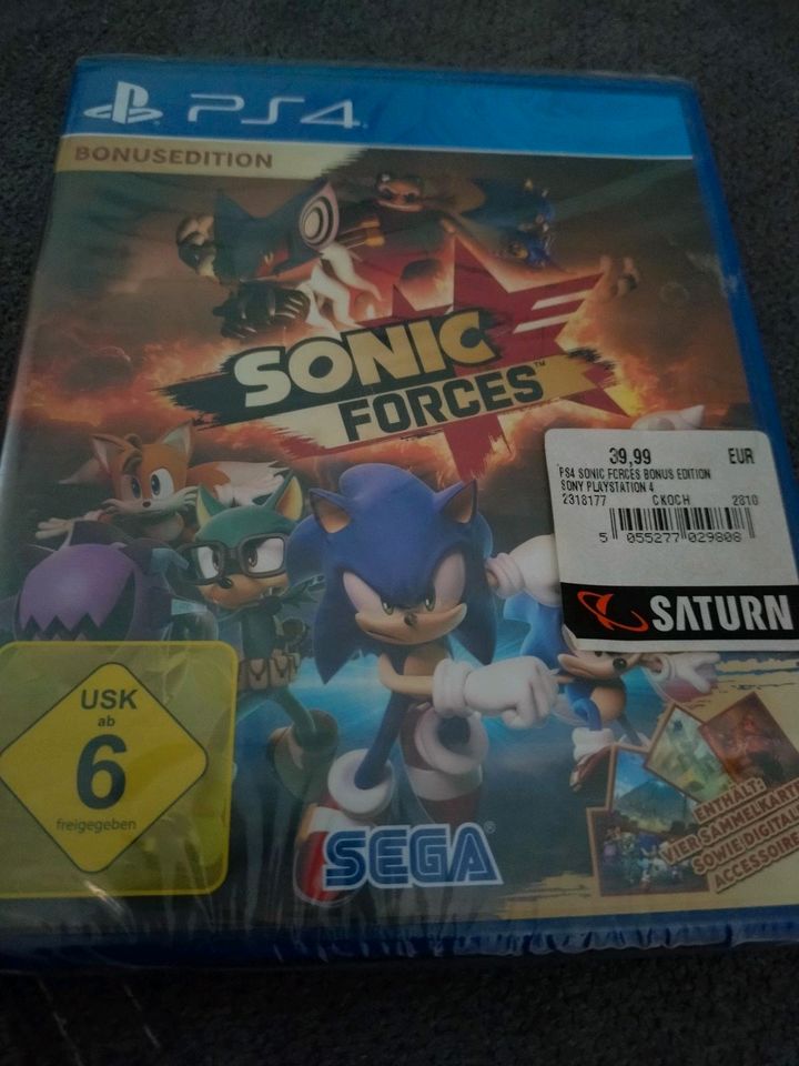Sonic Forces Bonus Edition Playstation 4 Neu original verpackt in Wuppertal