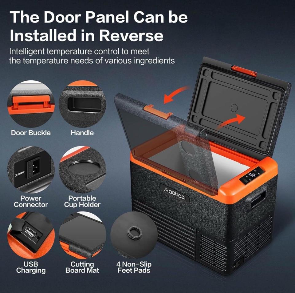 Kompressor Kühlbox 40L Dual Zone bis -20°C, 12V 230V mit APP in Remscheid
