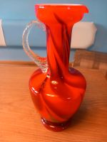 Opaline Florenz Vase Glasvase rot italiana vintage 70er Bayern - Strullendorf Vorschau