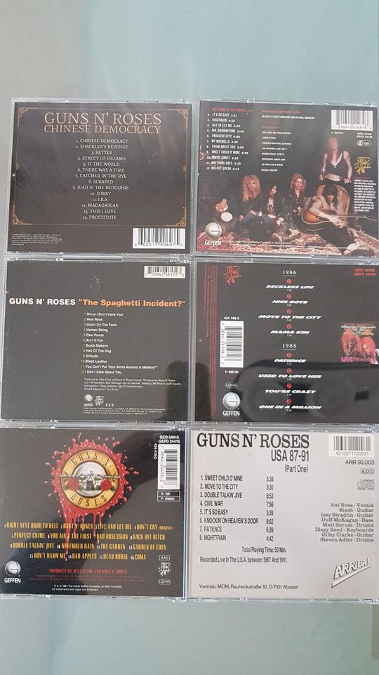 Gunsn'Roses CD Sammlung in Feldkirchen