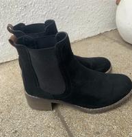 Stiefeletten schwarz/Wildleder Optik/ Block Absatz/Graceland/38 Niedersachsen - Osnabrück Vorschau